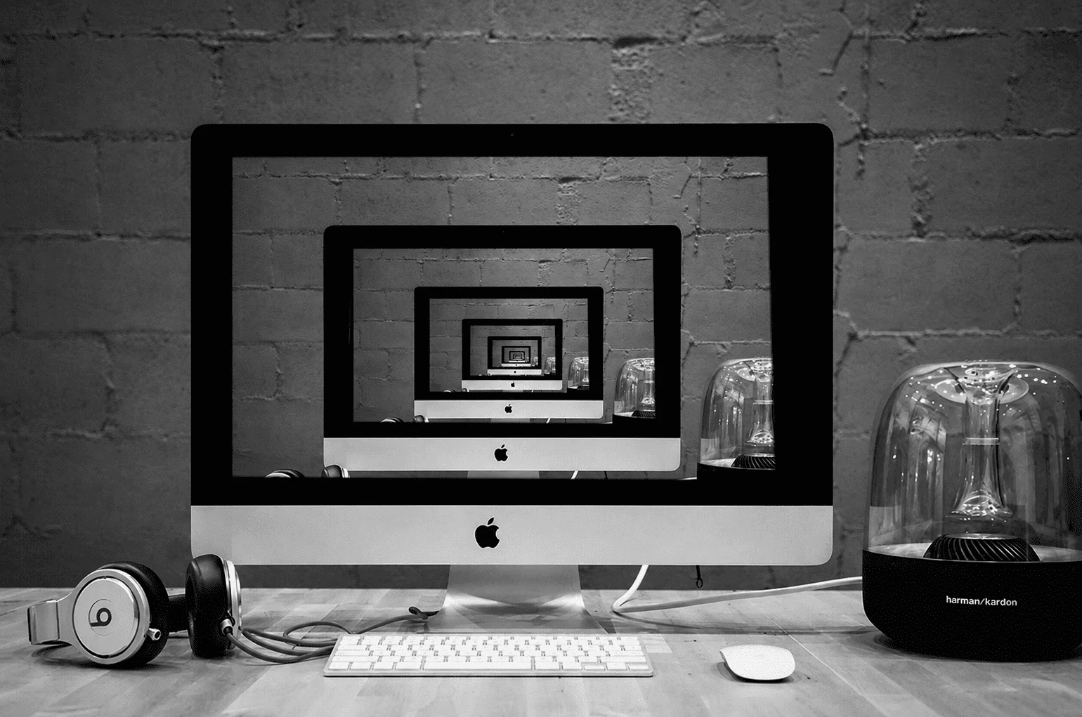 image of a imac computer